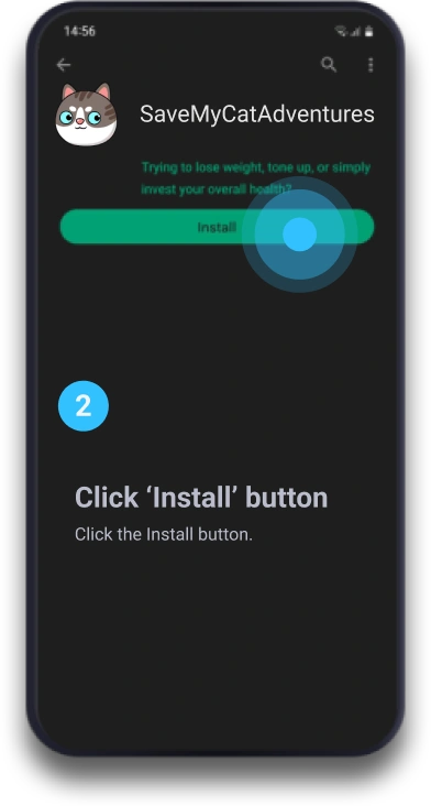 Install the SaveMyKitty app